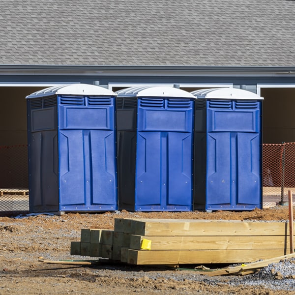 are there any restrictions on where i can place the portable toilets during my rental period in Naalehu HI